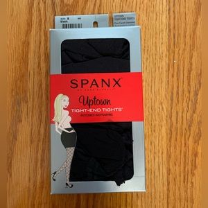 SPANX Uptown Tight-End Tights Five Carat Diamond (Size B)- Black